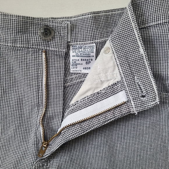 *SOLD* French Dressing high rise micro-gingham shorts - Picture 3 of 11